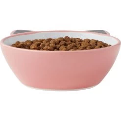 Frisco Cat Face Non-skid Ceramic Cat Bowl, Pink -Pet Cat Supplies Shop 256107 PT4. AC SS1800 V1616522565