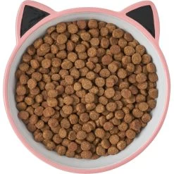 Frisco Cat Face Non-skid Ceramic Cat Bowl, Pink -Pet Cat Supplies Shop 256107 PT5. AC SS1800 V1616522494