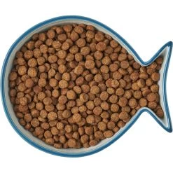 Frisco Fish Shaped Non-skid Ceramic Cat Bowl -Pet Cat Supplies Shop 256111 PT5. AC SS1800 V1616522555