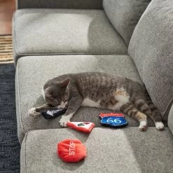 Frisco Road Trip Traffic Signs Plush Cat Toy With Catnip -Pet Cat Supplies Shop 262024 PT3. AC SS1800 V1618598335