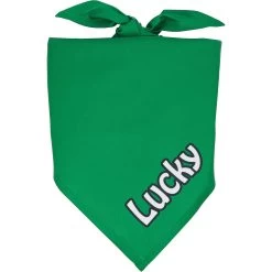 Frisco Solid Color Personalized Dog & Cat Bandana