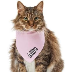 Frisco Solid Pastel Personalized Dog & Cat Bandana -Pet Cat Supplies Shop 267514 PT7. AC SS1800 V1632434472