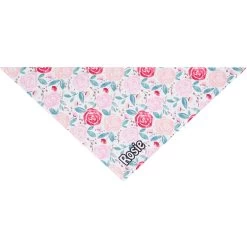 Frisco Watercolor Roses Personalized Dog & Cat Bandana -Pet Cat Supplies Shop 267531 PT2. AC SS1800 V1632688395