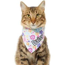 Frisco Bright Floral Personalized Dog & Cat Bandana 17 Frisco Bright Floral Personalized Dog & Cat Bandana -Pet Cat Supplies Shop 267535 PT8. AC SS1800 V1623164312