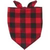 Red Buffalo Plaid Dog & Cat Bandana