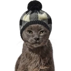Frisco Plaid Dog & Cat Knitted Hat -Pet Cat Supplies Shop 267925 PT3. AC SS1800 V1628780180