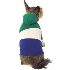 Frisco Colorblock Dog & Cat Hoodie With Sleeves -Pet Cat Supplies Shop 267968 PT2. AC SS1800 V1637671661