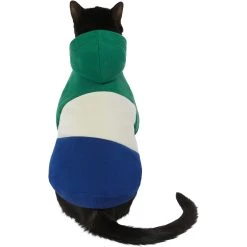 Frisco Colorblock Dog & Cat Hoodie With Sleeves -Pet Cat Supplies Shop 267968 PT3. AC SS1800 V1637683962