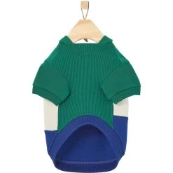 Frisco Colorblock Dog & Cat Hoodie With Sleeves -Pet Cat Supplies Shop 267968 PT4. AC SS1800 V1637726223