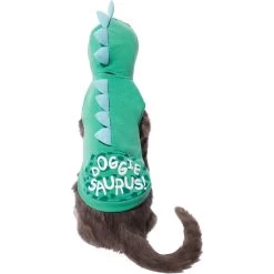 Frisco Doggiesaurus Dog & Cat Hoodie, Green -Pet Cat Supplies Shop 268033 PT3. AC SS1800 V1637673755