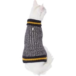 Frisco Heathered Knit Dog & Cat Sweater With 60% Recycled Content -Pet Cat Supplies Shop 268159 PT2. AC SS1800 V1628778154