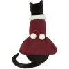 Frisco Mediumweight Pom Pom Bow Dog & Cat Peacoat Dress, Red -Pet Cat Supplies Shop 268200 MAIN. AC SS1800 V1628794925