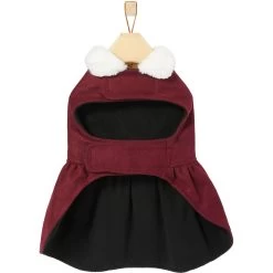 Frisco Mediumweight Pom Pom Bow Dog & Cat Peacoat Dress, Red 13 Frisco Mediumweight Pom Pom Bow Dog & Cat Peacoat Dress, Red -Pet Cat Supplies Shop 268200 PT5. AC SS1800 V1628824051