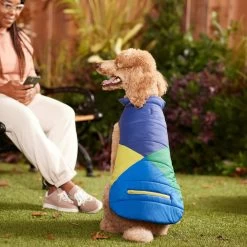 Frisco Mediumweight Colorblock 2-in-1 Dog & Cat Fleece Coat -Pet Cat Supplies Shop 268350 PT8. AC SS1800 V1629755551