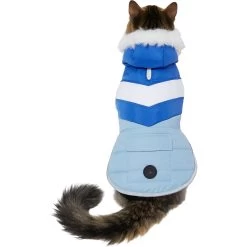 Frisco Heavyweight Chevron Insulated Dog & Cat Parka With Pocket -Pet Cat Supplies Shop 268405 PT2. AC SS1800 V1628784758