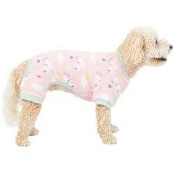 Frisco Dog & Cat Cozy Plush Fleece PJs, Unicorns -Pet Cat Supplies Shop 268469 PT2. AC SS1800 V1637685706