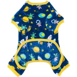 Frisco Dog & Cat Cozy Plush Fleece PJs, Outer Space -Pet Cat Supplies Shop 268477 PT4. AC SS1800 V1637721540