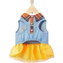 Frisco Chambray Plaid Dog & Cat Dress -Pet Cat Supplies Shop 268637 PT4. AC SS1800 V1637654299