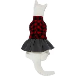 Frisco Flannel Dog & Cat Dress -Pet Cat Supplies Shop 268645 PT3. AC SS1800 V1637657232