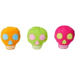 Frisco Colorful Skulls Plush Cat Toy With Catnip, 3 Count 8 Frisco Colorful Skulls Plush Cat Toy With Catnip, 3 Count -Pet Cat Supplies Shop 270325 PT2. AC SS1800 V1630350994