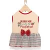 Frisco Kiss Me Under The Mistletoe Dog & Cat Dress -Pet Cat Supplies Shop 276335 MAIN. AC SS1800 V1637690225