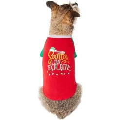 Frisco Santa I Can Explain Dog & Cat T-shirt -Pet Cat Supplies Shop 276496 PT3. AC SS1800 V1637667764