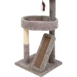 Frisco 44-in Real Carpet Cat Tree With Replaceable Corrugate Scratcher 9 Frisco 44-in Real Carpet Cat Tree With Replaceable Corrugate Scratcher -Pet Cat Supplies Shop 282757 PT4. AC SS1800 V1621948706