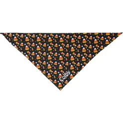 Frisco Candy Corn Personalized Dog & Cat Bandana -Pet Cat Supplies Shop 287056 PT3. AC SS1800 V1623246192