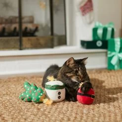 Frisco Holiday Candles Plush Cat Toy With Catnip -Pet Cat Supplies Shop 287357 PT3. AC SS1800 V1632776526