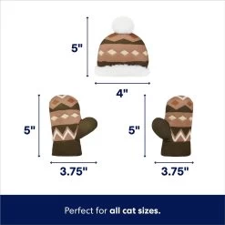 Frisco Mittens & Hat Plush Cat Toy With Catnip, 3 Count 7 Frisco Mittens & Hat Plush Cat Toy With Catnip, 3 Count -Pet Cat Supplies Shop 287361 PT1. AC SS1800 V1694812401