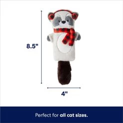 Frisco Holiday Raccoon Kicker Plush Cat Toy With Catnip 7 Frisco Holiday Raccoon Kicker Plush Cat Toy With Catnip -Pet Cat Supplies Shop 287379 PT1. AC SS1800 V1695043425
