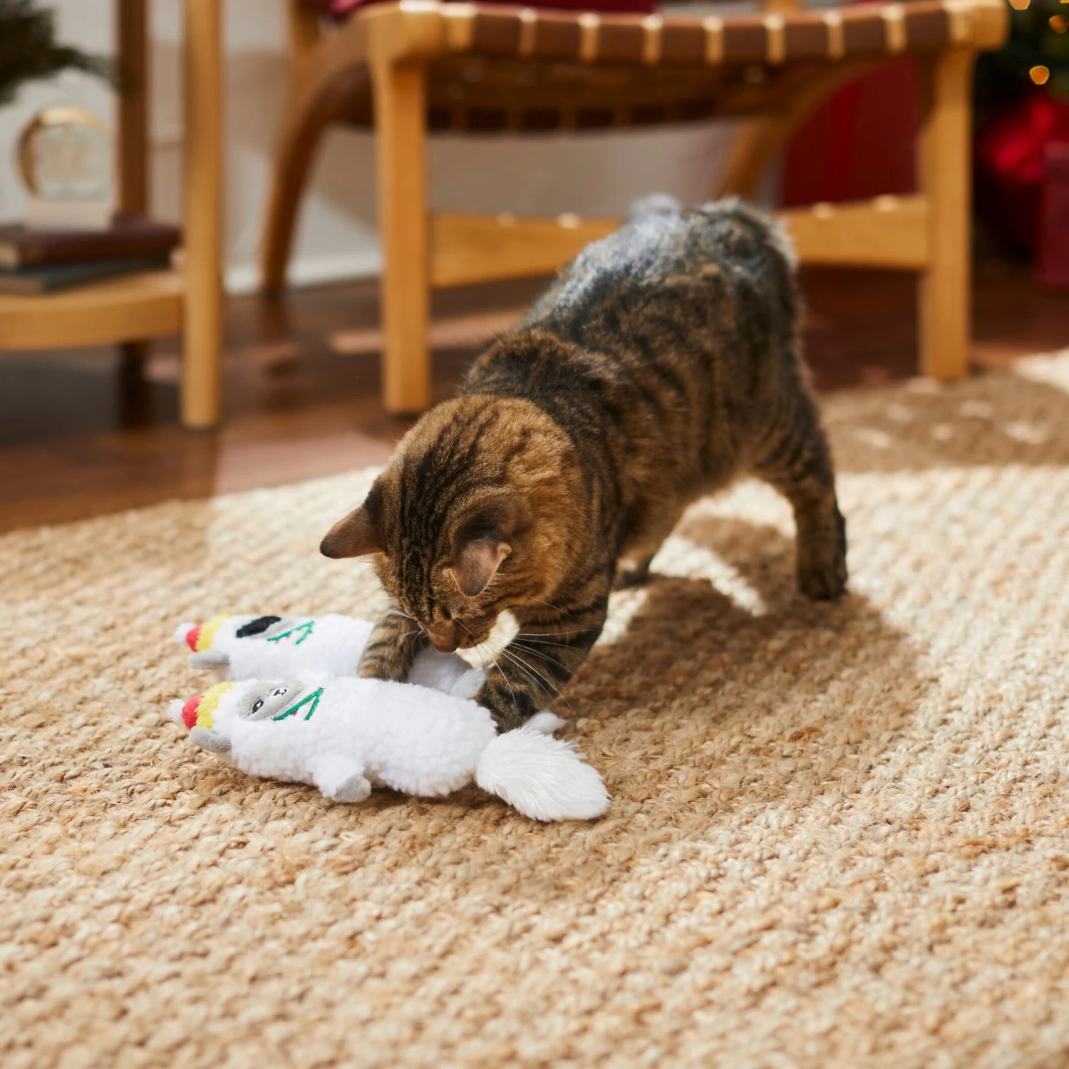 Frisco Llama Kicker Plush Cat Toy With Catnip, 2 Count 5 Frisco Llama Kicker Plush Cat Toy With Catnip, 2 Count - Image 3