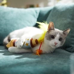 Frisco New Year's Eve Firework Plush Kicker Cat Toy With Catnip -Pet Cat Supplies Shop 288474 PT3. AC SS1800 V1638288685