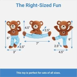 Frisco New Year, New Me Namaste Bear Plush Cat Toy With Catnip 6 Frisco New Year, New Me Namaste Bear Plush Cat Toy With Catnip -Pet Cat Supplies Shop 288947 PT1. AC SS1800 V1640722431