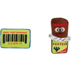Frisco Protein Bar & Gym Membership Plush Cat Toy With Catnip -Pet Cat Supplies Shop 288951 PT2. AC SS1800 V1638335189