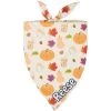 Frisco Pumpkin Spice Personalized Dog & Cat Bandana -Pet Cat Supplies Shop 296998 MAIN. AC SS1800 V1627653400