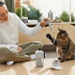 Frisco Brunch Coffee Set Plush Cat Toy With Catnip -Pet Cat Supplies Shop 297294 PT2. AC SS1800 V1642088943