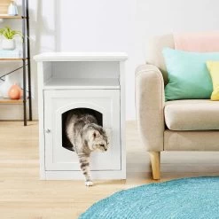 Frisco Decorative Side Table Cat Litter Box Cover & Frisco Open Top Cat Litter Box With Rim, Large 13 Frisco Decorative Side Table Cat Litter Box Cover & Frisco Open Top Cat Litter Box With Rim, Large -Pet Cat Supplies Shop 297992 PT4. AC SS1800 V1621306337