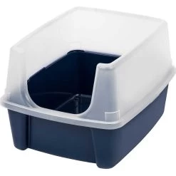 Frisco Plastic Litter Scooper With Caddy & IRIS USA Open Top Litter Box With Scatter Shield -Pet Cat Supplies Shop 298166 PT3. AC SS1800 V1623201749