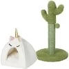 Frisco Novelty Unicorn Covered Cat & Dog Bed & Frisco Cactus Cat Scratching Post -Pet Cat Supplies Shop 303496 MAIN. AC SS1800 V1623051464