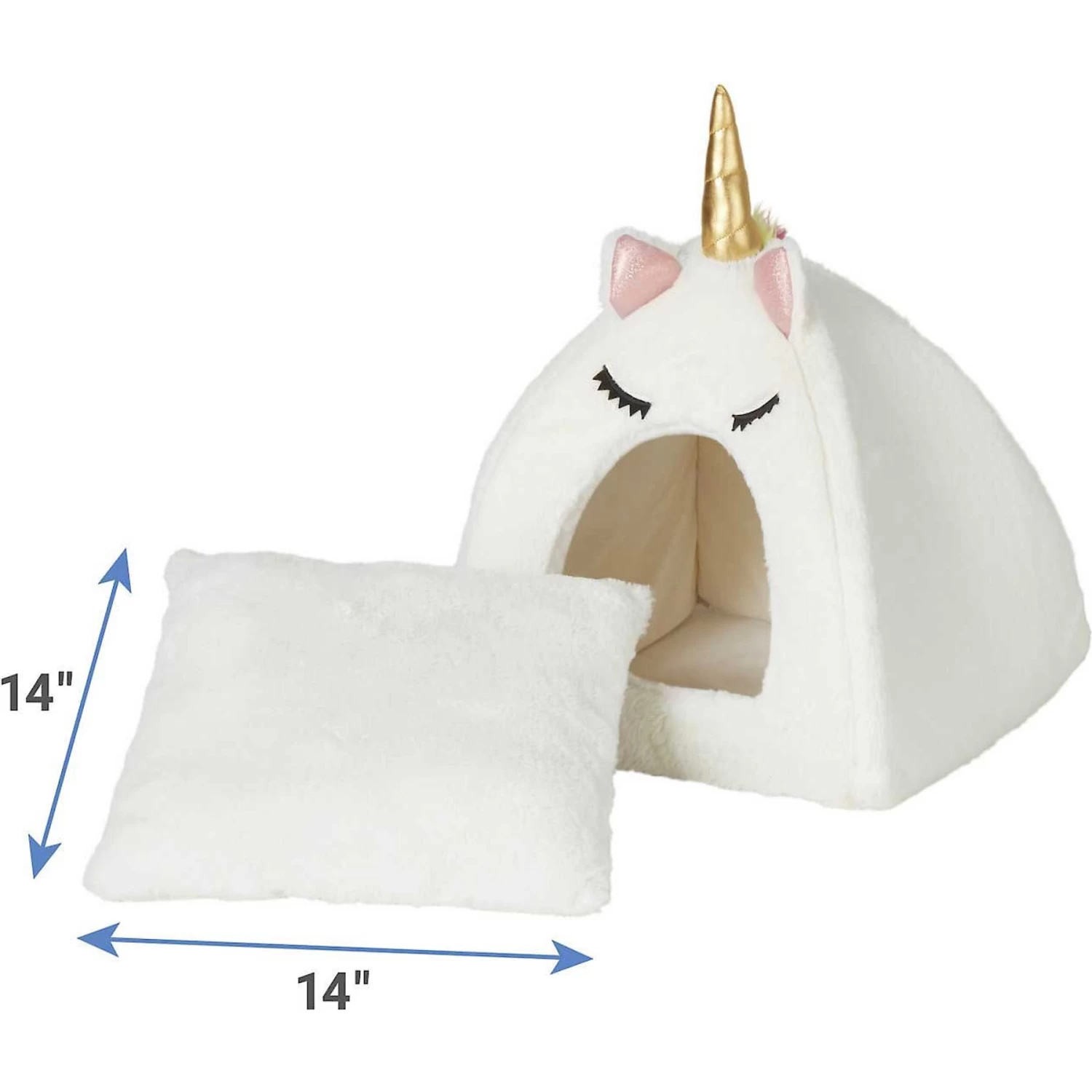 Frisco Novelty Unicorn Covered Cat & Dog Bed & Frisco Cactus Cat Scratching Post 6 Frisco Novelty Unicorn Covered Cat & Dog Bed & Frisco Cactus Cat Scratching Post - Image 4
