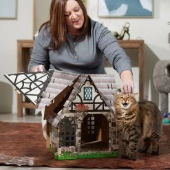 Frisco Tudor House Cardboard Cat House -Pet Cat Supplies Shop 308815 PT3. AC SS1800 V1696880189