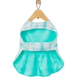 Frisco Green Tie Dye Dog & Cat Dress -Pet Cat Supplies Shop 312104 PT4. AC SS1800 V1644427402