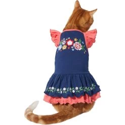 Frisco Embroidered Floral Dog & Cat Dress 11 Frisco Embroidered Floral Dog & Cat Dress -Pet Cat Supplies Shop 312128 PT2. AC SS1800 V1644424412