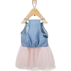 Frisco Rainbow Denim Dog & Cat Dress -Pet Cat Supplies Shop 312144 PT4. AC SS1800 V1644531411