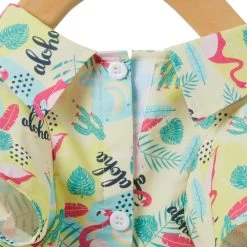 Frisco Flamingo Camp Dog & Cat Shirt -Pet Cat Supplies Shop 312176 PT6. AC SS1800 V1644529403