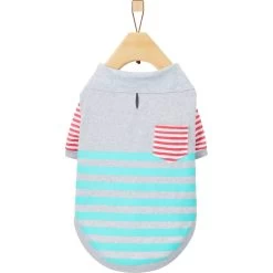 Frisco Striped Polo Dog & Cat Shirt 12 Frisco Striped Polo Dog & Cat Shirt -Pet Cat Supplies Shop 312208 PT3. AC SS1800 V1644885261
