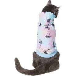 Frisco Palm Tree Dog & Cat Hoodie -Pet Cat Supplies Shop 312241 PT2. AC SS1800 V1644881952