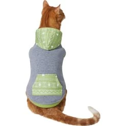 Frisco Green Southwest Dog & Cat Hoodie -Pet Cat Supplies Shop 312248 PT2. AC SS1800 V1644883908