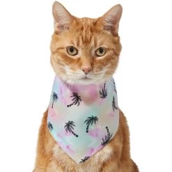 Frisco Palm Tree Dog & Cat Bandana -Pet Cat Supplies Shop 312291 PT2. AC SS1800 V1644885754